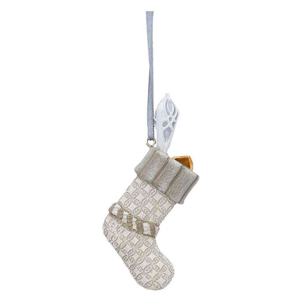 Nemesis Now The Lord of the Rings - Gandalf the White Stocking Hanging Ornament Christmas bauble - Multicolours